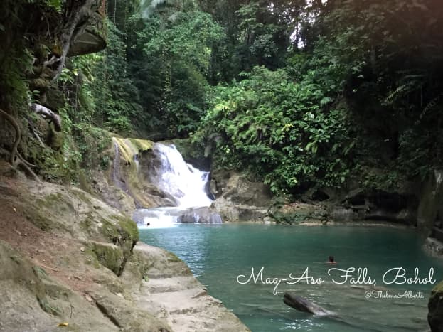 Mag-Aso Falls in Bohol.