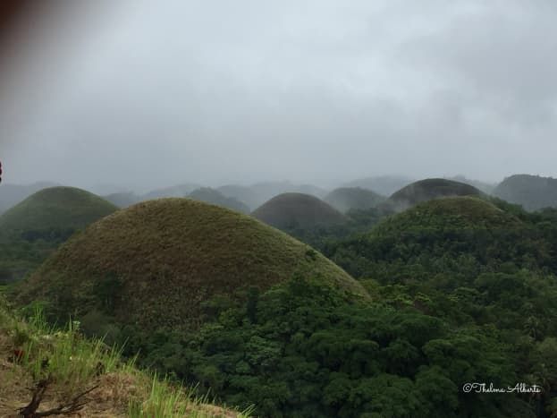 Chocolate Hills in Bohol, Philippines.