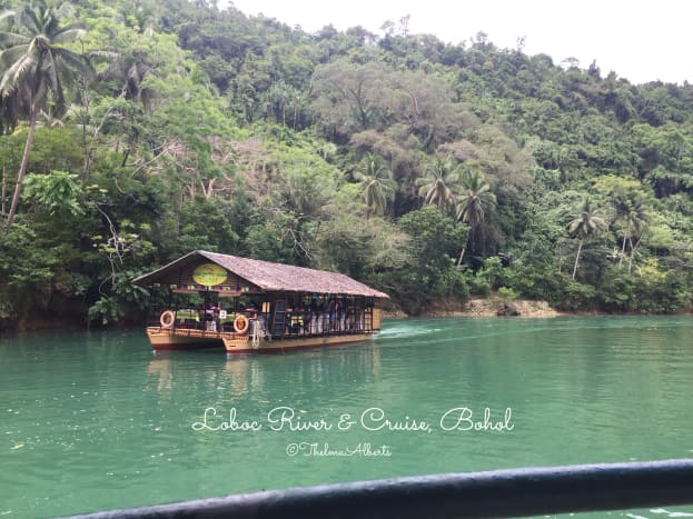 The awesome beauty of Loboc River in Bohol.
