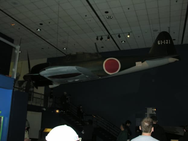 The A6M Zero at the National Air &amp; Space Museum, Washington, DC, 2016.
