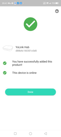 Assorted YoLink application screen grabs