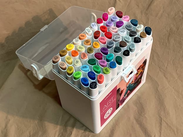 Review of the Ohuhu Kaala Series Dual-Tip Alcohol Art Markers - FeltMagnet