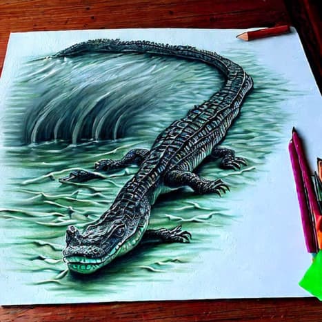 Amazing 3D Pencil Drawings Pop Out of the Page