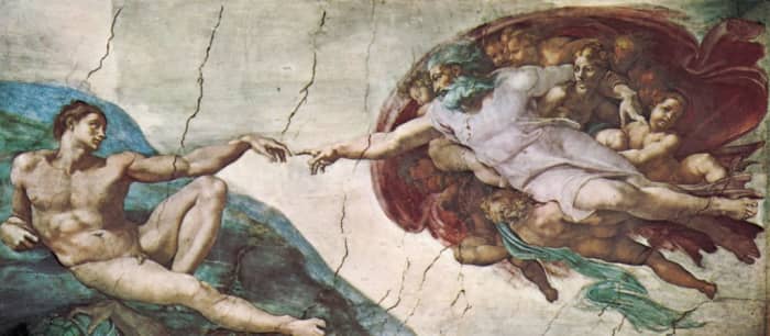 The Creation of Adam (courtesy of wikipediia.org)