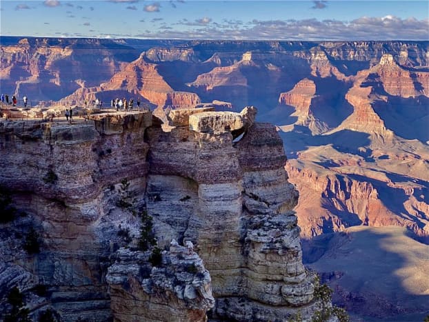 Views from the South Rim of Grand Canyon National Park. 