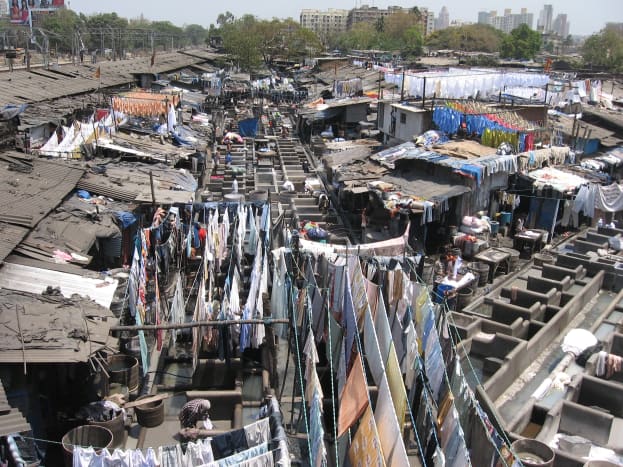 Dhobi Ghat, the open air laundry