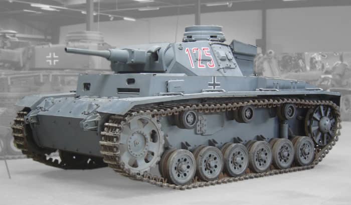 PzkpfWg III Ausf. H of the Battle for France 1940. With two-way radio it held an advantage over French tanks who lacked proper communications 348 MKIIIs fought in France.   
