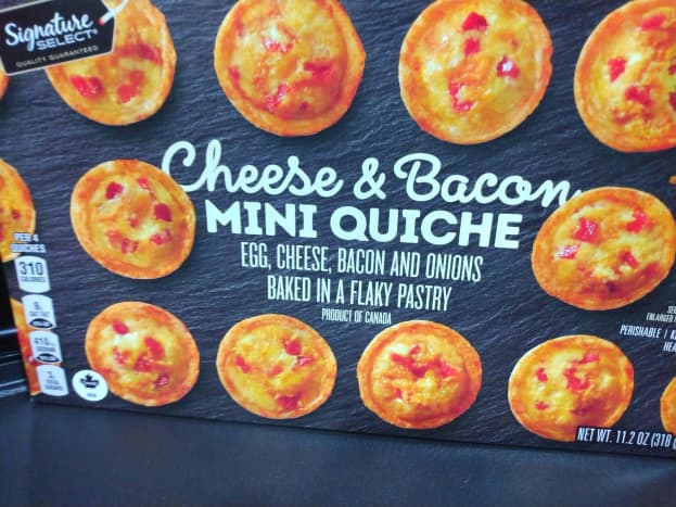 Cheese and Bacon Mini Quiche