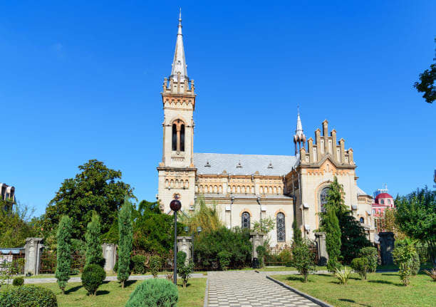 Batumi Cathedral of the Mother of God is a Georgian Orthodox cathedral. Georgia