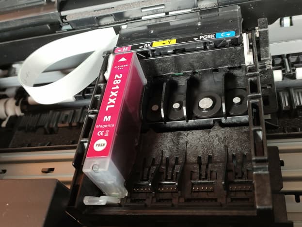 Canon Pixma TS705a: How to do Printhead Cleaning and Deep Cleaning