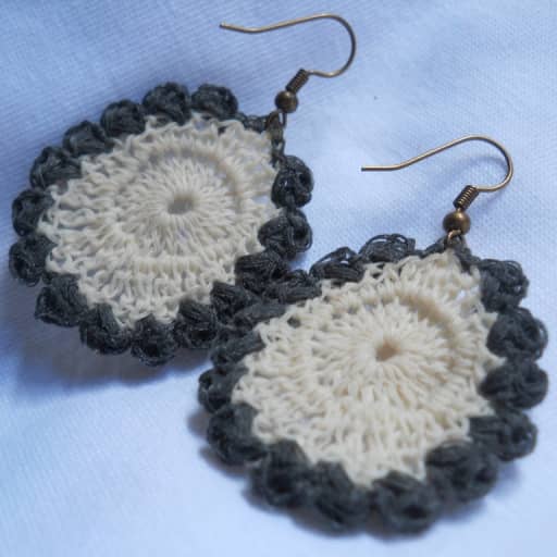 Crochet Teardrop Earring #2 - HubPages