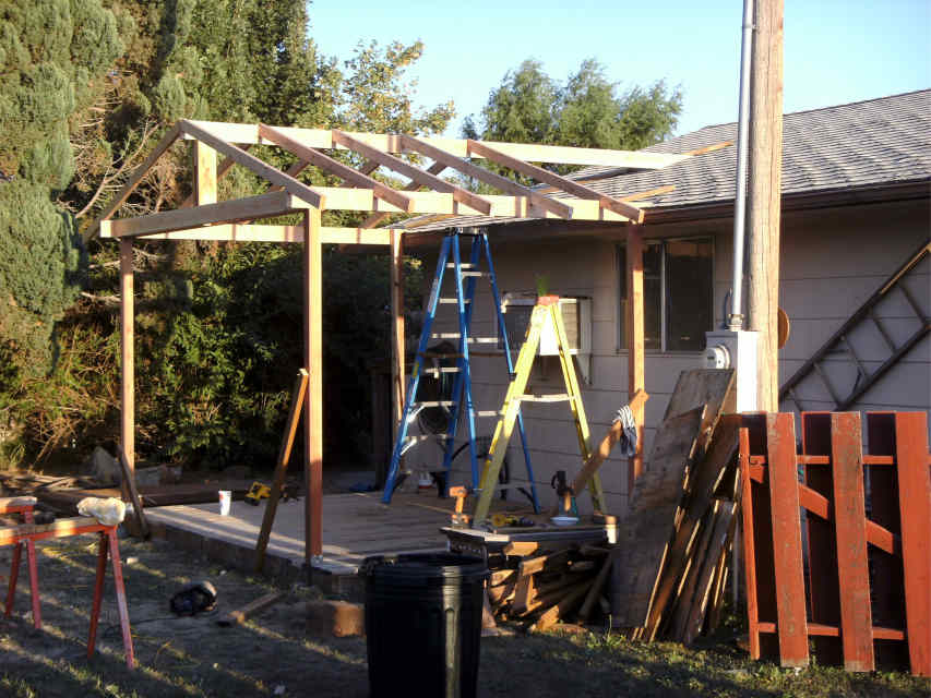 How to Build Your Own Covered Deck Dengarden