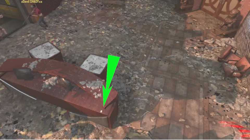 Mahjong Tiles in Die Rise (Easter Egg Step) in "Call of Duty Black Ops