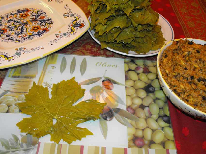 Armenian Stuffed Grape Leaves A Vegan Appetizer Delishably