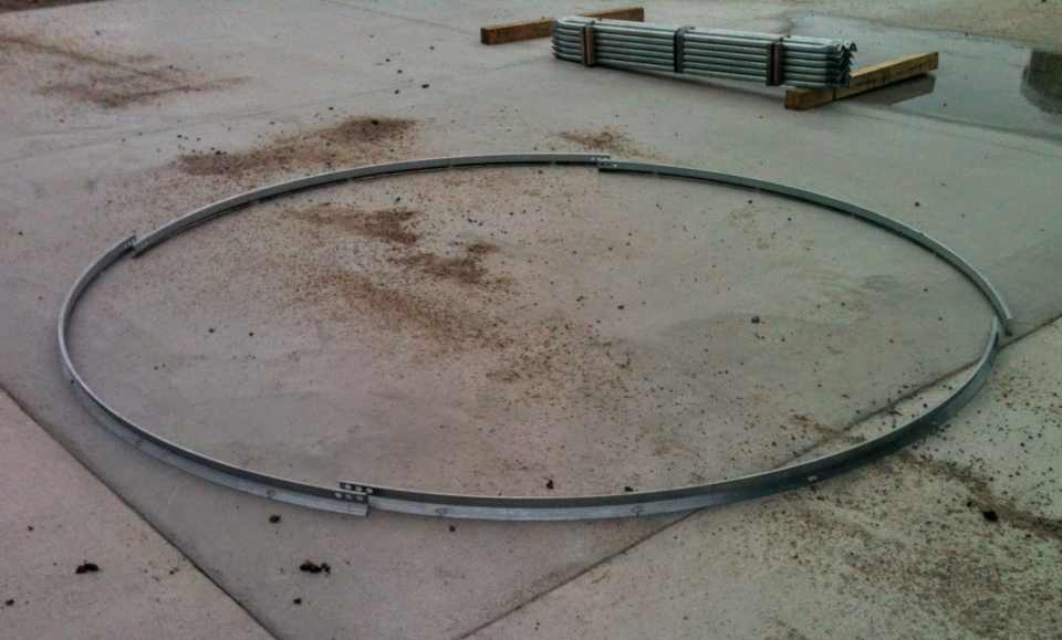 How to Build a Grain BinRoof, Peak Ring, Lid, Safety Ring, and Roof