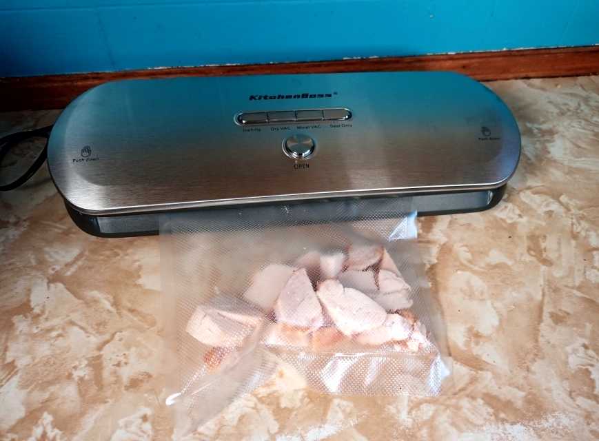Review of the KitchenBoss G210 Vacuum Sealer Delishably