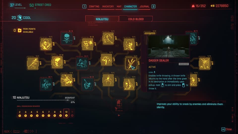 The Best Stealth Build for "Cyberpunk 2077" LevelSkip