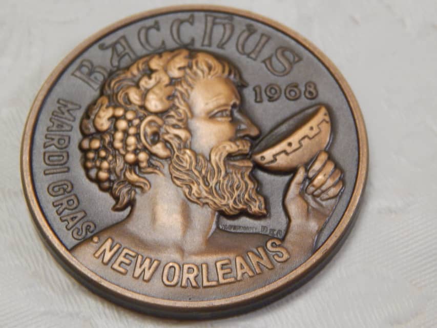 mardi gras doubloons