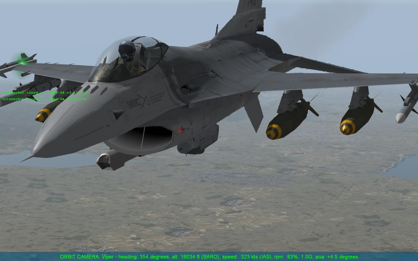 "Falcon BMS" F16 Combat Flight Simulator Game Review LevelSkip