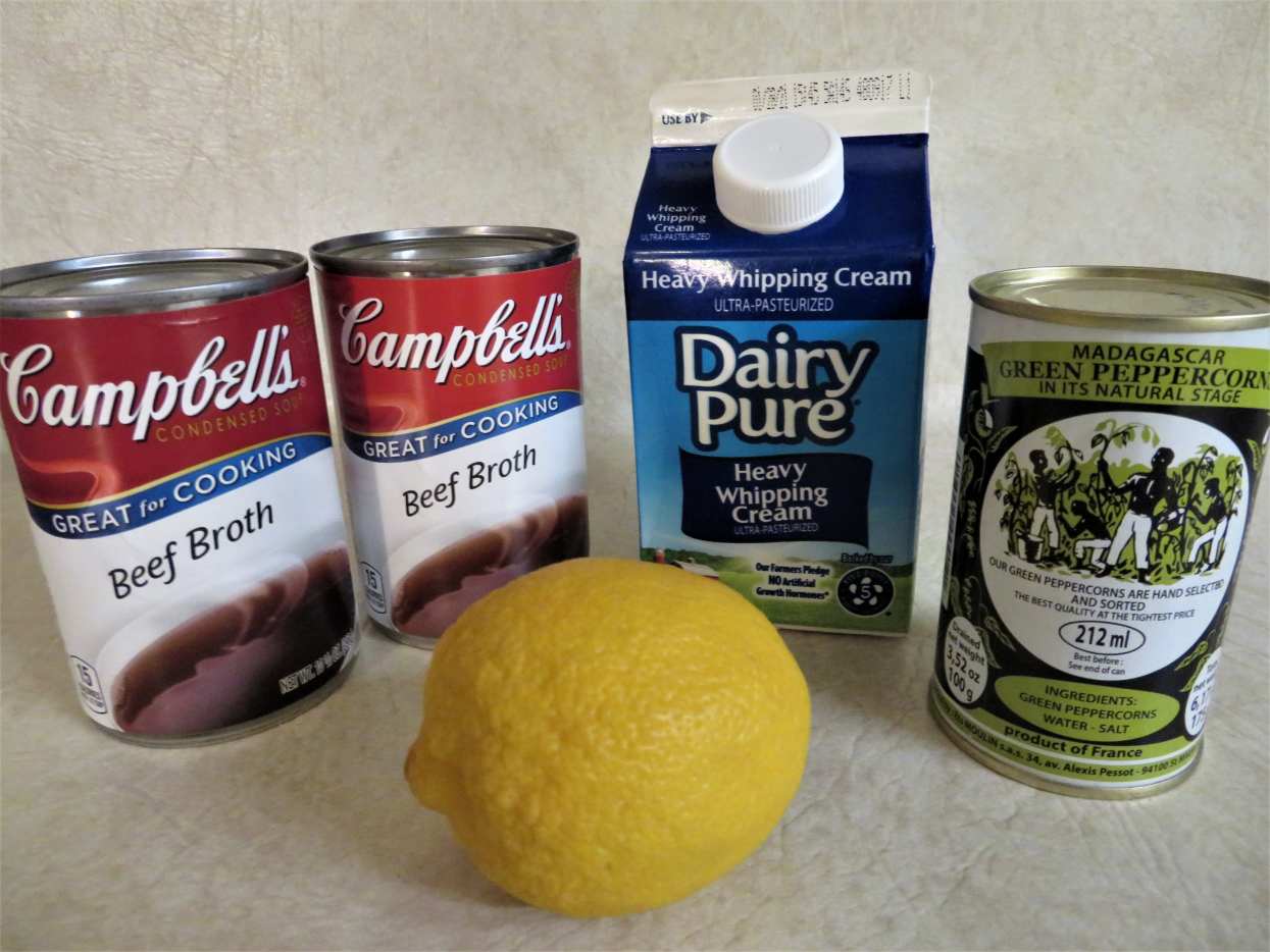 Green vs. Black vs. White Peppercorns (Plus a Green Peppercorn Sauce