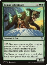 Temur Sabertooth mtg