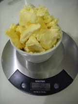 Pesar a manteiga