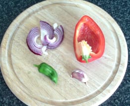 Paprika, Chili und Knoblauch