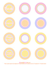Free Printable Cupcake Toppers - HubPages