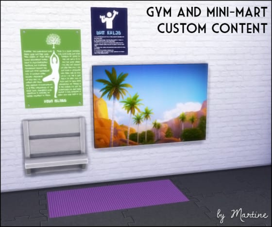 Sims 4 custom content posters