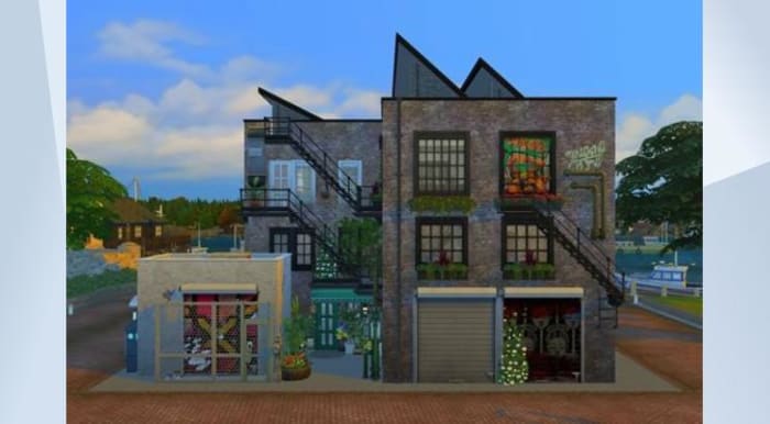 sims 4 lots with cc included