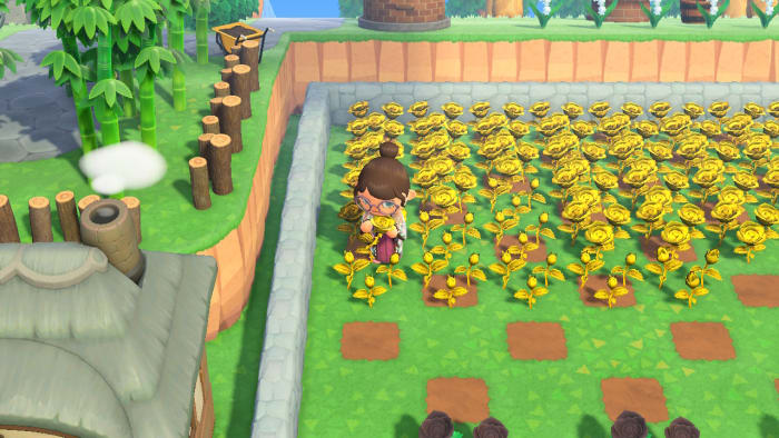 Animal Crossing New Horizons Break The Nook Bank With Gold Roses Levelskip