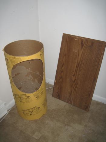 recarpeting cat tree