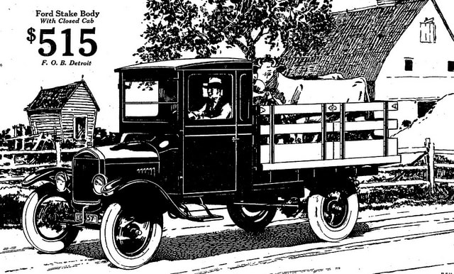 1925年，福特TT卡车