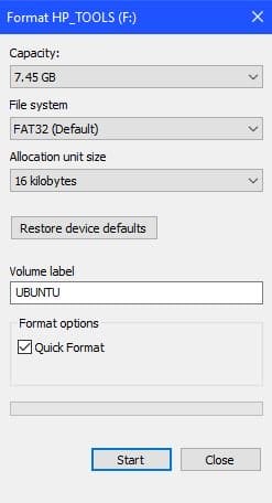 how to make a ubuntu bootable usb on windows