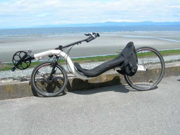 bike that you lay down on