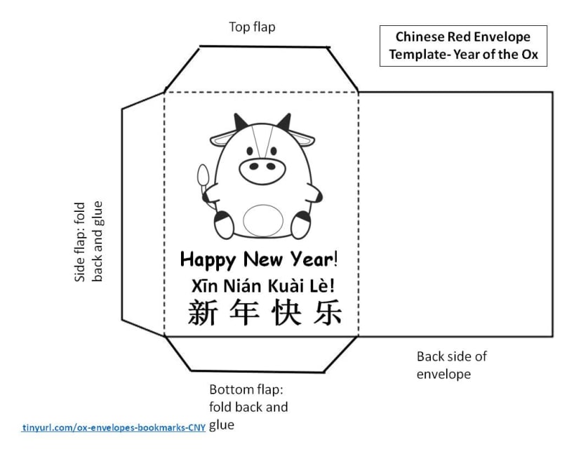 printable lucky red envelopes for the year of the ox holidappy