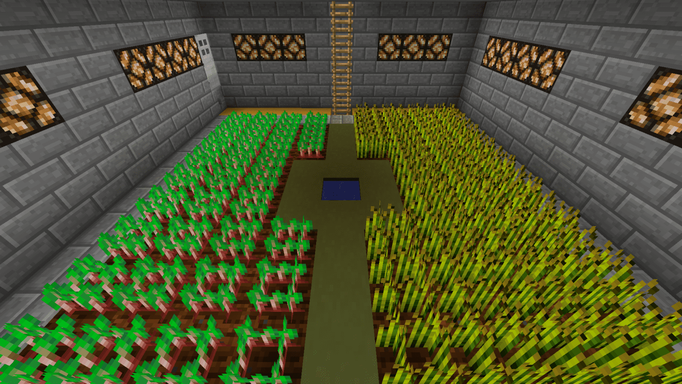 How to Build an Underground Farm in "Minecraft" LevelSkip