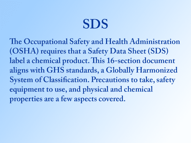 Definition of a Safety Data Sheet