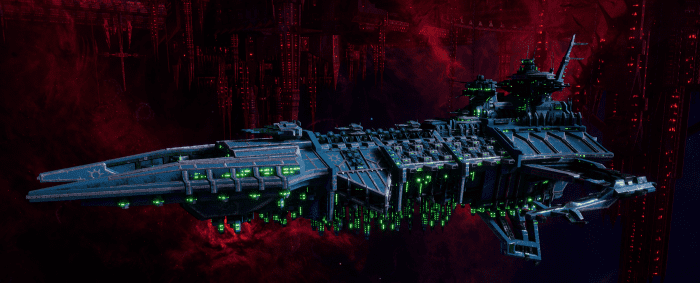 Chaos Battleship - Despoiler (Alpha Legion Sub-Faction)