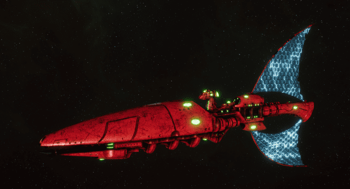 Asuryani Light Cruiser - Firestorm Wraithship [Ynnari - Eldar Sub-Faction]