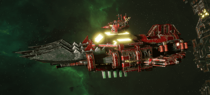 Ork Ram Ship - &quot;Brute&quot; - [Evil Sunz Sub-Faction]