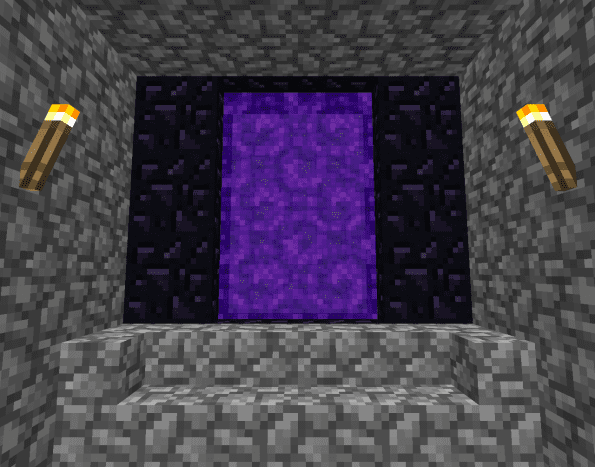 Making a portal to the nether means access to pigmen and other nether mobs.