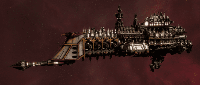Imperial Navy Cruiser - Lunar (Gothic Sub-Faction)
