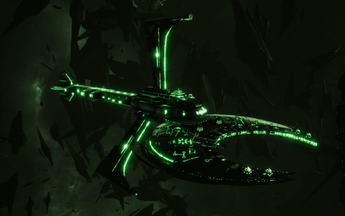 Necron Battle Cruiser - Scythe Reaper (Charnovokh Sub-Faction)