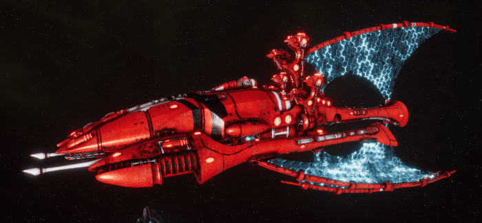 Asuryani Battle Cruiser - Phoenix Ship [Saim-Hann - Eldar Sub-Faction]
