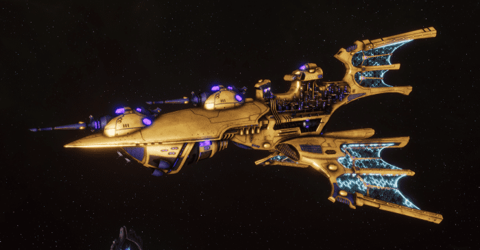 Aeldari Corsair Light Cruiser - Aurora [Eldritch Raiders - Sub-Faction]