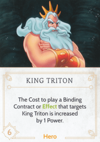 King Triton fate card
