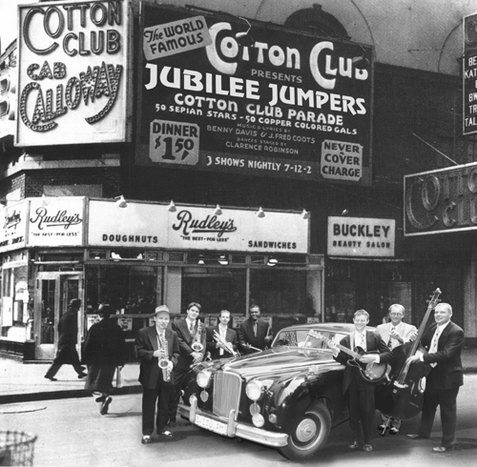Jazz was hot in the Cotton Club.