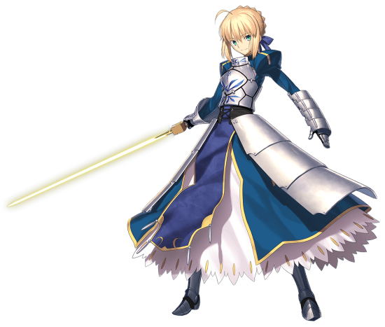 Saber in Fate/stay night
