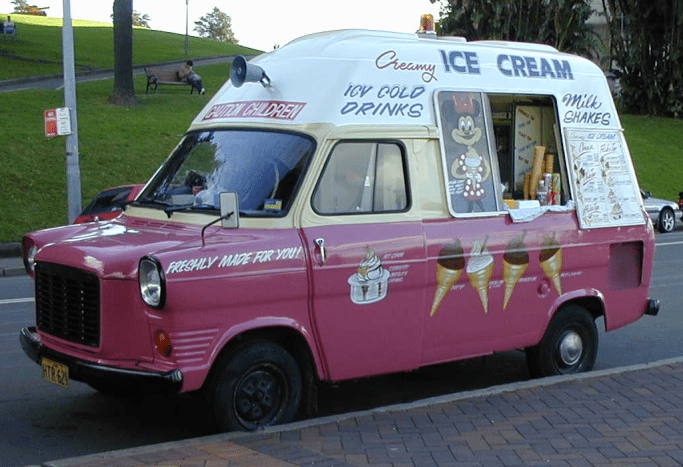 Typical Ice Cream Van